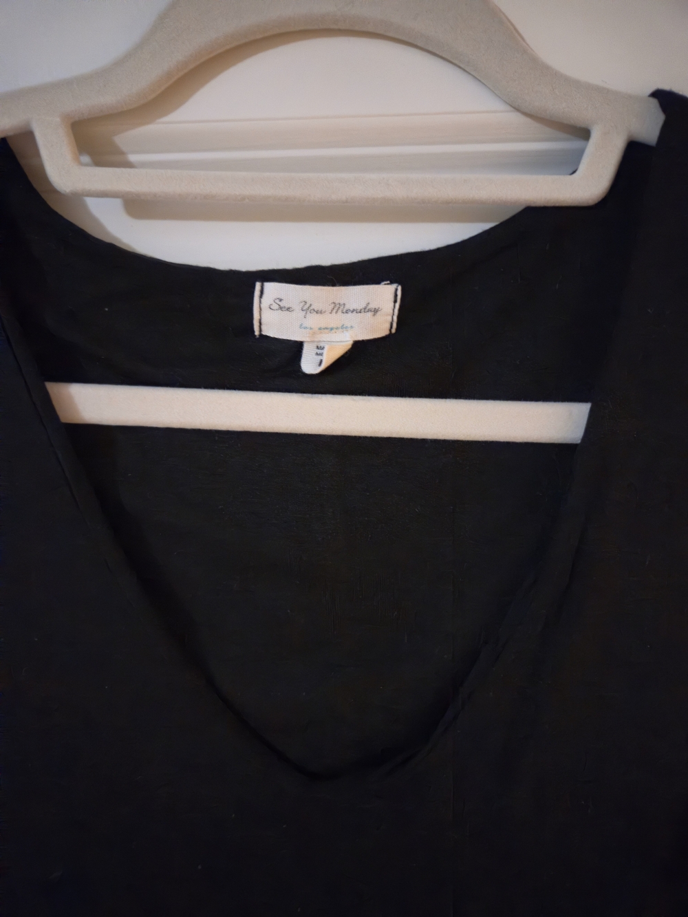 See You Monday Black Maxi Dress Size M - Picture 2 of 3